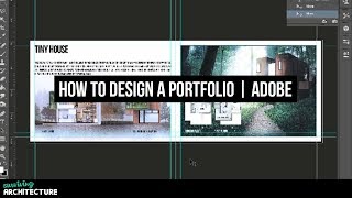 How to make a portfolio for Architects in Adobe Photoshop 2 [upl. by Elenahc]