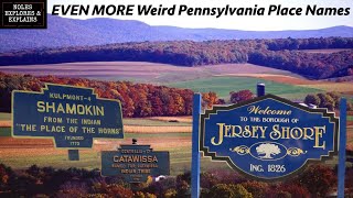 Even More Weird Pennsylvania Place Names [upl. by Onitsuaf]