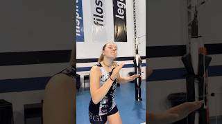 Setter problem 😭 abvolleyball volleyballdrills [upl. by Puglia]