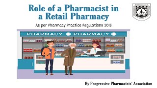 Role of a Pharmacist in a Retail Pharmacy [upl. by Monie]