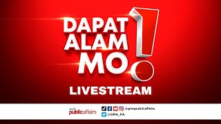 Dapat Alam Mo Livestream July 30 2024  Replay [upl. by Nosduh755]