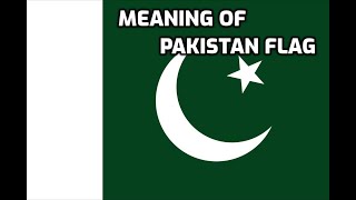 Meaning of Pakistan Flag [upl. by Warrick698]