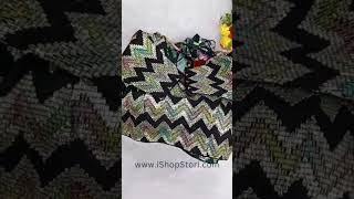 Chevron Georgette Blouses blouse onlineblouses georgetteblouse ishopstori stori [upl. by Zonnya]