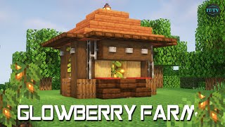 Building A GLOW BERRY FARM In Minecraft  TUTORIAL [upl. by Macmillan365]