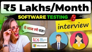 Manual Testing Interview Questions and Answers  Software Testing Mock Interview  Mock Interview [upl. by Staford475]