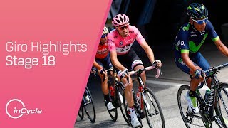 Giro dItalia 2017  Stage 18 Highlights  inCycle [upl. by Ssidnak]