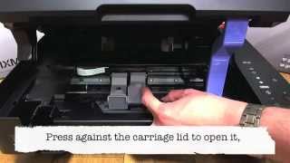 Canon MP230  Changing the cartridges [upl. by Wengert]