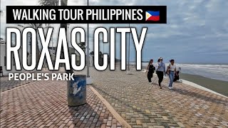 Place to Hangout in ROXAS CITY CAPIZ Walking Tour Philippines ASMR [upl. by Aneled431]