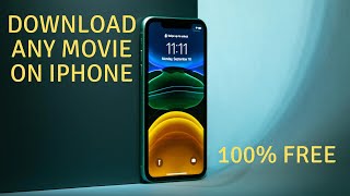 Download Movies In Iphone For Free  Best App To Download Movies On Iphone 2022 [upl. by Bruno]