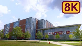 Central Michigan University Campus Tour in 8k Resolution [upl. by Eatnuahs]