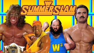 WWE Summerslam 1990 Review  Hogan vs Earthquake Warrior vs Rude amp More [upl. by Eimrej]