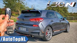 Hyundai i30N RaceChip 320HP REVIEW POV Test Drive on AUTOBAHN amp ROAD by AutoTopNL [upl. by Pauly]