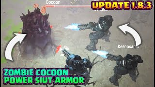 NOWY  UPDATE 183  ZOMBIE COCOONS  RECYCLER  POWER SIUT ARMOR  LAST DAY ON EARTH POLSKA [upl. by Anuska]