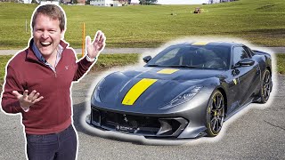 The Most DESIRABLE Ferrari RIGHT NOW My FIRST DRIVE in the 812 Competizione [upl. by Namra]