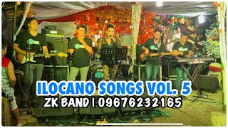 ILOCANO SONGS VOL 5  San Mariano Gig  Jun Dolorico  ZK BAND [upl. by Ennaillij224]