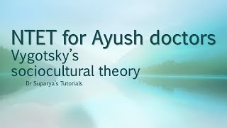 Vygotsky’s sociocultural theory [upl. by Hayimas]