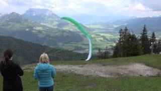 Funny Outtakes Super Paragliding Testival 2014 Kössen Takeoff  Landing Fail Compilation airddicted [upl. by Aneehsak889]