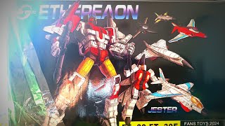 FANS TOYS ETHEREAON  SUPERION FT30E UNBOXING [upl. by Coit]