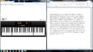 Virtual Piano  Final Fantasy X To Zanarkand [upl. by Gnet]