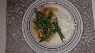 Dinner suggestion Chicken breast creme fraiche with taste of chili and paprika and veggies [upl. by Katharine]