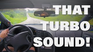 Eagle Talon TSi  Micd Up RAW Turbo Sound [upl. by Eirffej110]