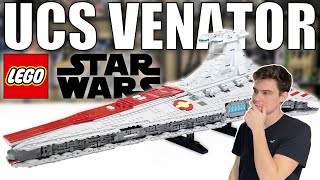 700 LEGO Star Wars UCS VENATOR Custom Set Review Republic Bricks [upl. by Inalaehon138]