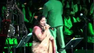 Chitra Ninnukori Varnam Ilayaraja concert Prudential Center NJ [upl. by Ydnat]