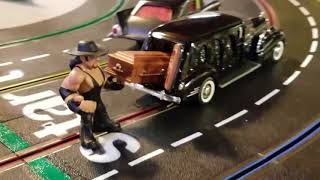 132 1938 Cadillac hearse slotcar [upl. by Hacker521]