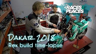 Races to Places  Dakar 2018  Rex Build TimeLapse  ft Lyndon Poskitt [upl. by Soo814]