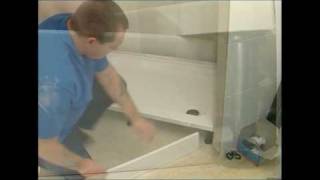 Daryl Shower Enclosure Installation  Part 1  Shower Trays [upl. by Nylsoj]