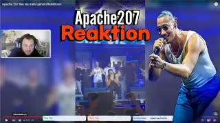 Apache 207 live Nie mehr gehen ReAktionn [upl. by Adar826]