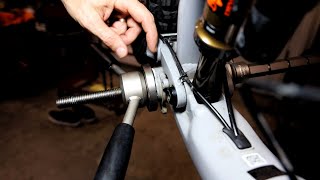 How to Change a Press Fit Bottom Bracket [upl. by Eednarb377]