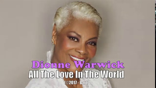 Dionne Warwick  All The Love In The World Karaoke [upl. by Broida]