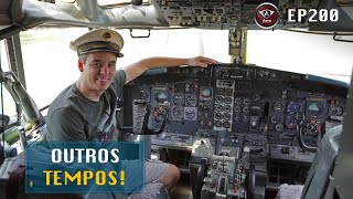 Voar era mais difícil Como era a cabine dos antigos aviões da VASP [upl. by Einnov]