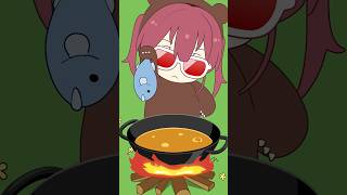 【ASMR】クマリンランチタイム🐟🍴shorts trending cartoon animation viralshort viralvideo cooking bear [upl. by Fran878]