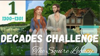 Sims 4 Ultimate Decades Challenge  HARD MODE  1300 1301  Ep 1 [upl. by Alley]