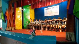 HAND CLAP SKIT BY HINDUSTAN SCOUTS AND GUIDES [upl. by Tenay310]