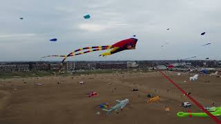 St Annes Kite Festival 2023  Raw footage  File027 [upl. by Ahsieki131]