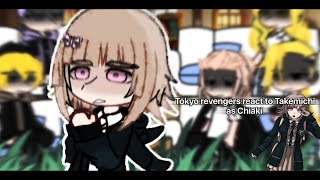 Tokyo revengers react to Takemichi as Chiaki  danganronpa  fem Take  🇷🇺🇬🇧 [upl. by Learrsi]