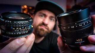 20 Vintage Lens vs 1200 New Lens [upl. by Annaig155]