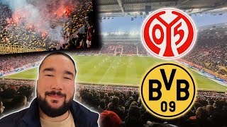 MAINZAAA ESKALIEREN 🔥😱 1 FSV Mainz05 vs Borussia Dortmund  Stadionvlog 🏟⚽️ [upl. by Eentrok]