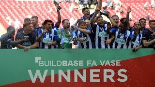 FA VASE CHAMPIONS 201718 Behind The Scenes Of FA Vase Final [upl. by Yasmar]