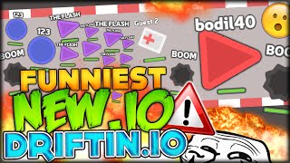 THE FUNNIEST NEW IO GAME WITH FRIENDS BECOMING THE FASTEST DRIFTINIO  Funny Moments 1 [upl. by Nola471]