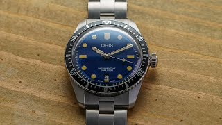 A Solid Vintage Inspired Diver From Oris  Oris Divers SixtyFive Review [upl. by Nonnag187]