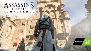 Assassins Creed 1 Remastered 4k PC Ray Tracing Reshade MOD Ultra Realistic Graphics [upl. by Suiratnod]