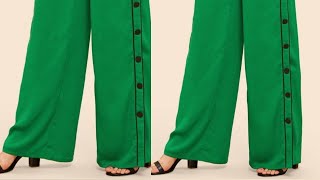 side slit box trouser cutting and stitching [upl. by Yrome]