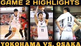 FULL GAME HIGHLIGHTS KAI SOTTO GAME 2 YOKOHAMA B CORSAIRS VS OSAKA EVESSA  2024 BLEAGUE [upl. by Eneiluj741]