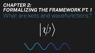 Ch 2 What are kets and wavefunctions  Maths of Quantum Mechanics [upl. by Coben]