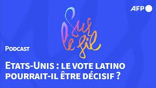 EtatsUnis  le vote latino pourraitil être décisif [upl. by Eanore]