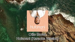 Otile Brown  Hafanani Karaoke Version [upl. by Ahron]